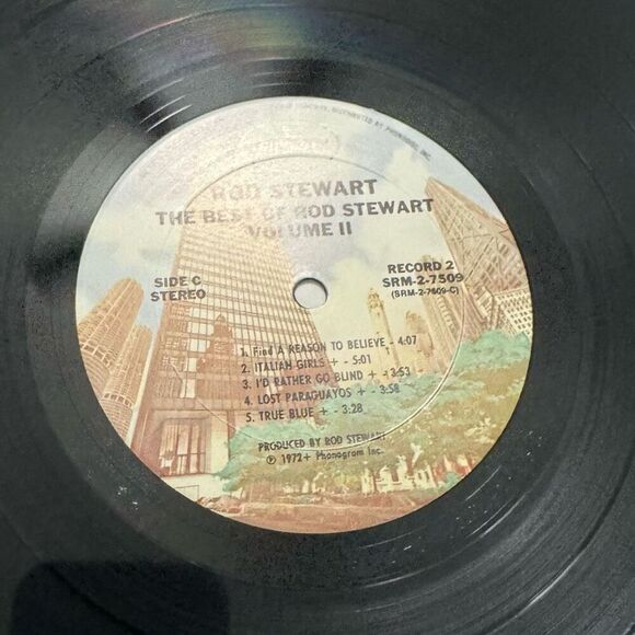 The Best Of Rod Stewart Vol. 2 Double LP | 1976 | Mercury SRM-2-7509 Vinyl - Picture 6 of 16